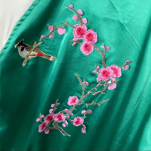 Reversible silky bomber jacket - Picture 10 of 10